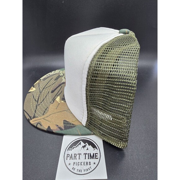 Part Time Pickers Truckers Camoflauge Snapback Hat OSFM NEW With Sticker - Picture 6 of 13